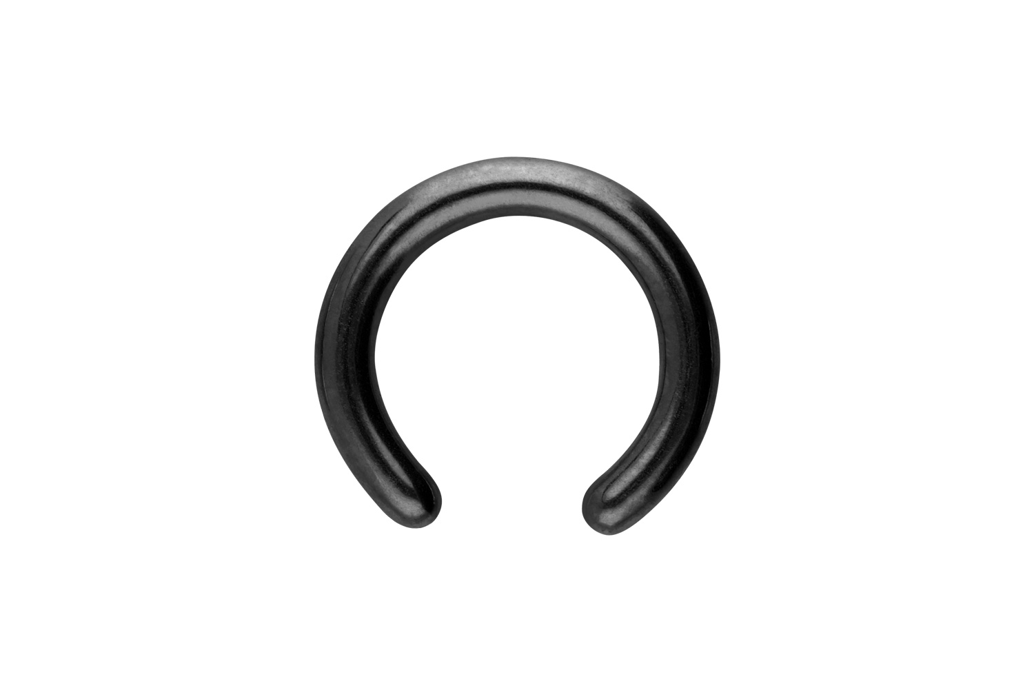 Titan Klemmkugelring Piercing ohne Kugel